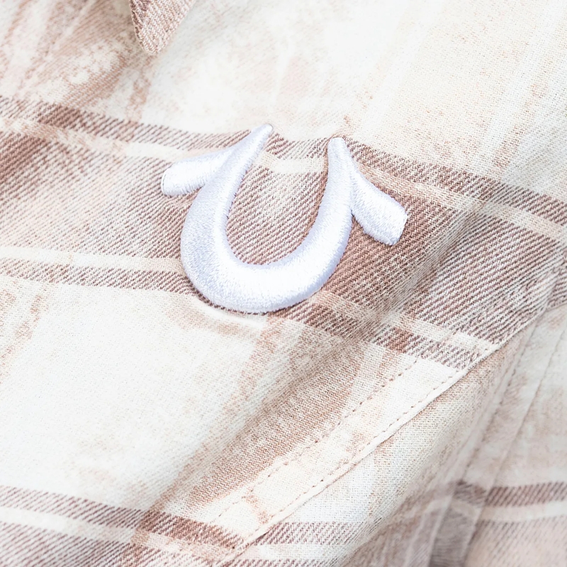 True Religion Bluse Karohemd braun(Image 5)