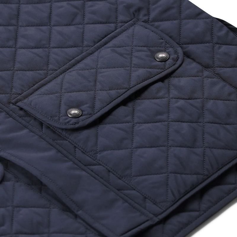 Belstaff Vest Weste mit Logo blau(Image 9)