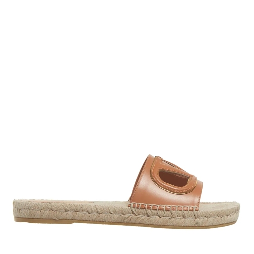 Valentino Garavani Slide Woman Sandals Almond Beige