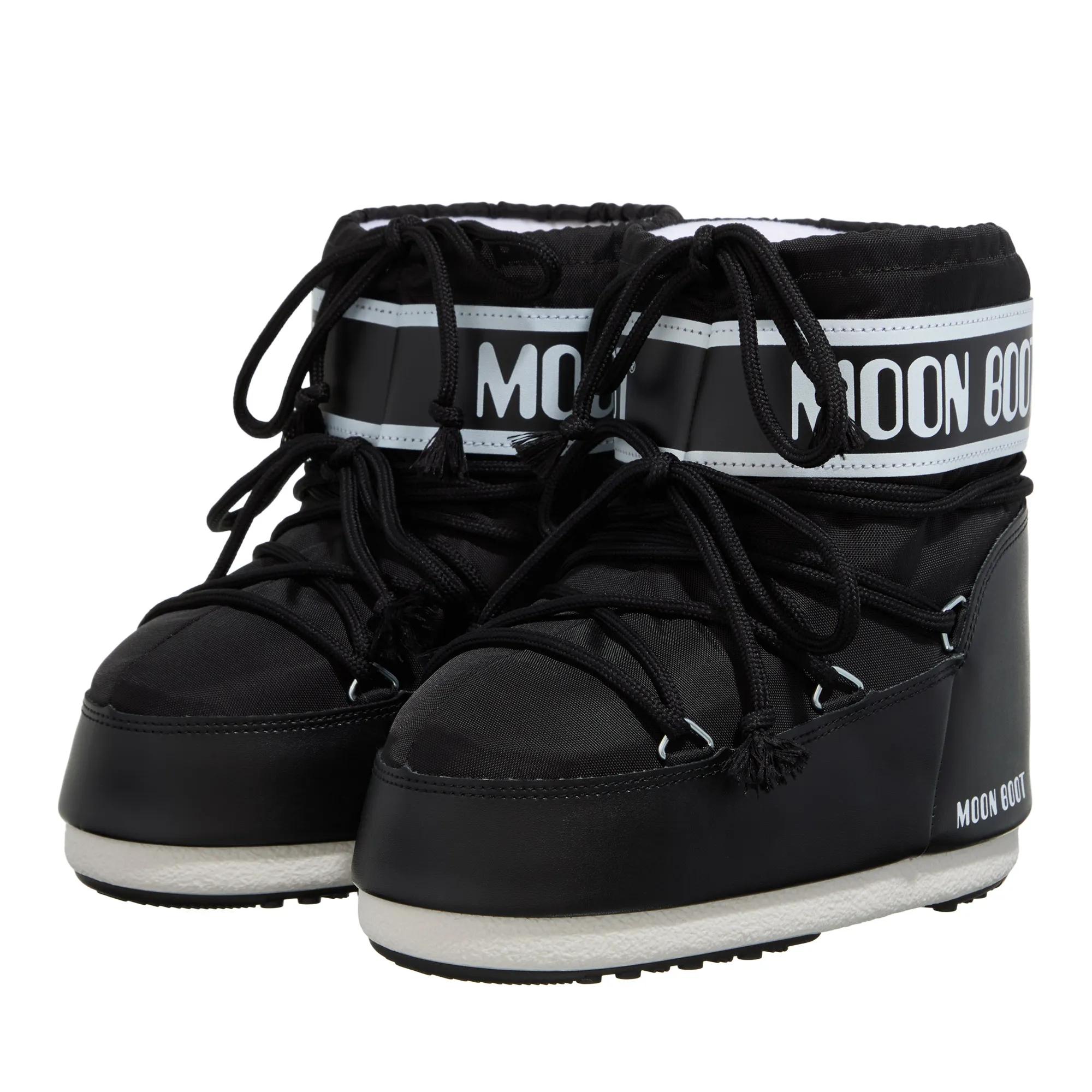 Moonboot Mb Icon Low Nylon Black Winter Boot