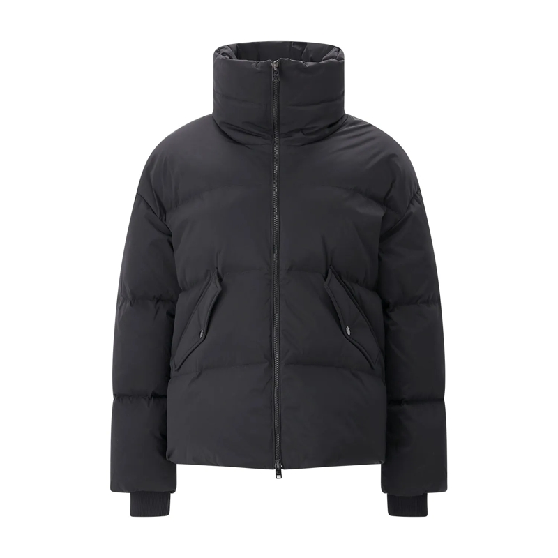 Woolrich veste Jacke Kelly Short mit Daunen schwarz