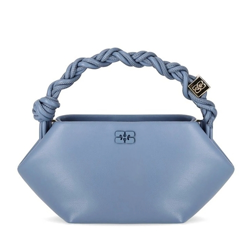 GANNI Fourre-tout GANNI BOU MINI DUSTY BLUE TASCHE blau