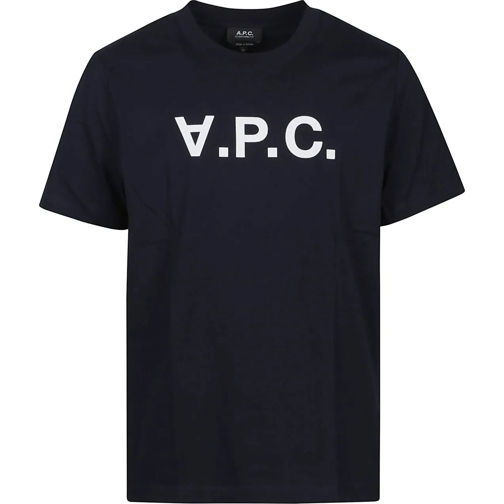 A.P.C. T-shirts Standard Grand Vpc T-shirt Blue blau