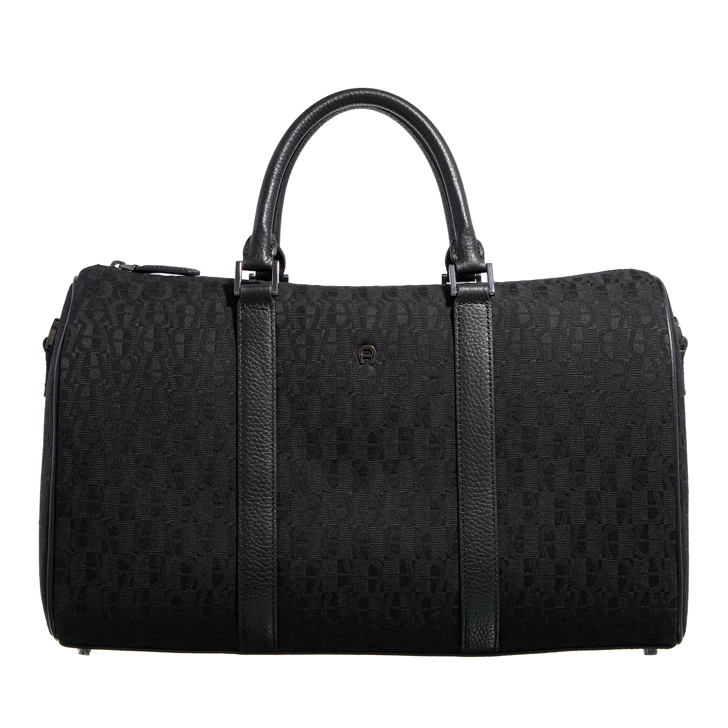 Black gucci duffle bag clearance