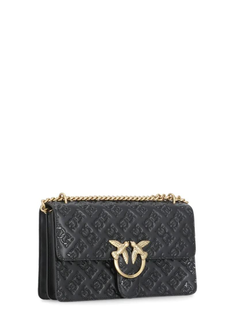 pinko Crossbody bags Love One Classic Dc in zwart