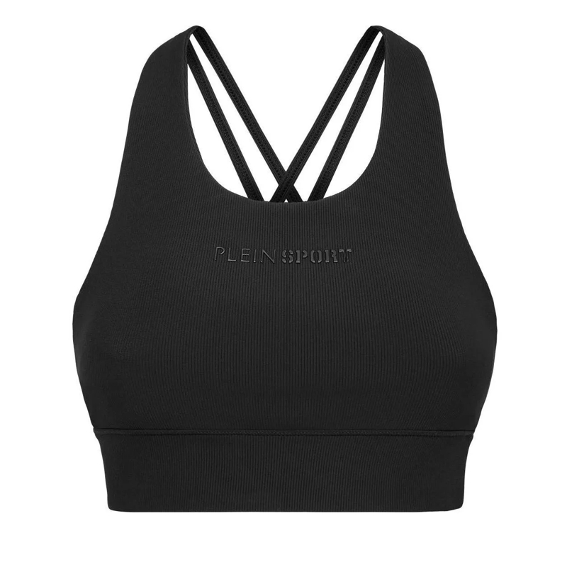 Plein Sport Top Sport Top schwarz