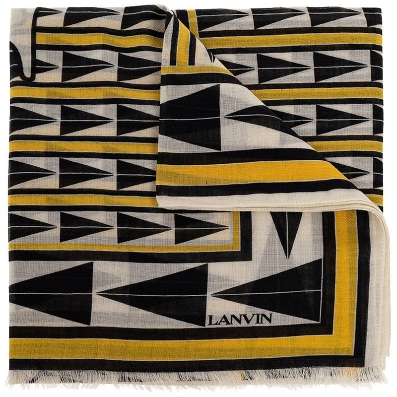 Lanvin Wollschal Lanvin Wool Scarf gelb
