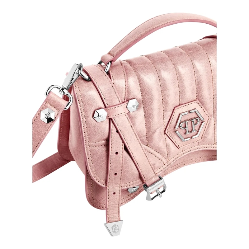 Philipp Plein Crossbody Bag Henkel Tasche Hexagon nude(Image 4)