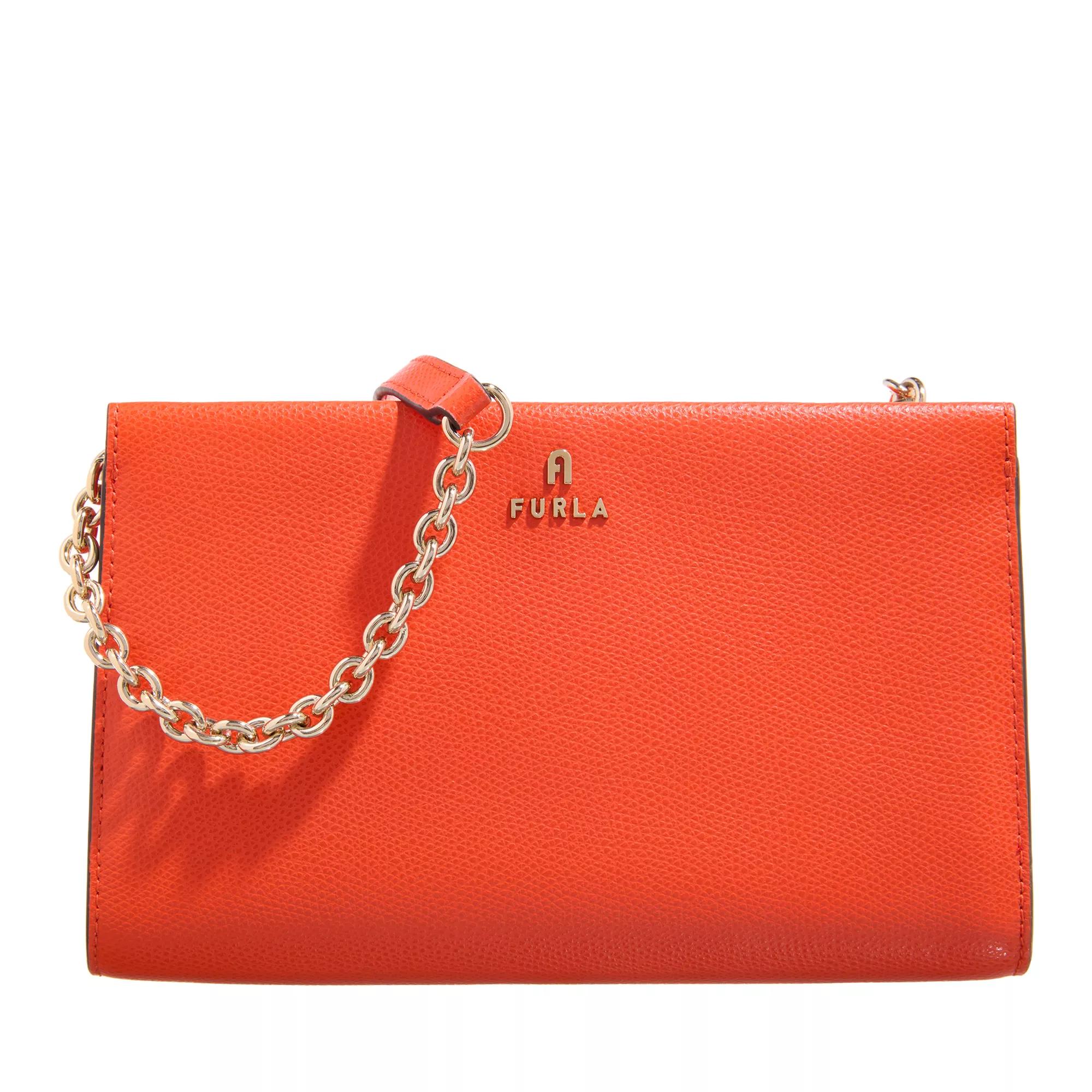 Furla Crossbody Bags - Furla Camelia Mini Crossbody - Gr. unisize - in Orange - für Damen