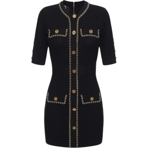 Elisabetta Franchi Midi-Kleider Dresses Black schwarz