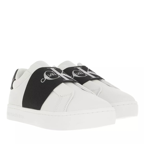 Calvin Klein Cupsole Elastic Sneaker Bright White Slip-On Sneaker