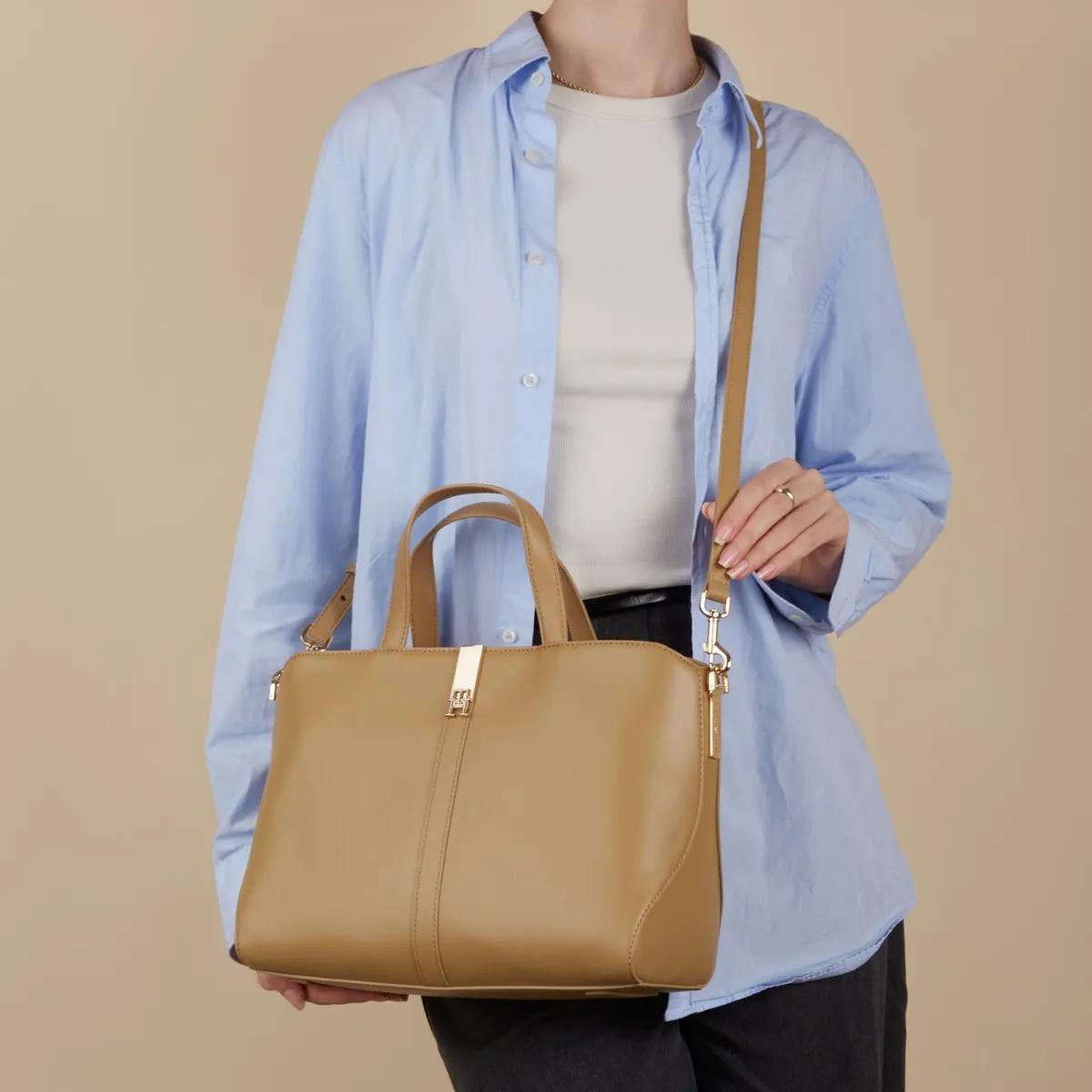 Tommy Hilfiger Crossbody bags Heritage Handtasche in beige