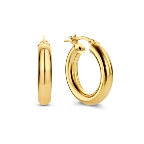 Parte Di Me Creole Bibbiena Poppi Casentino 925 hoop earrings Gold (Image 2)