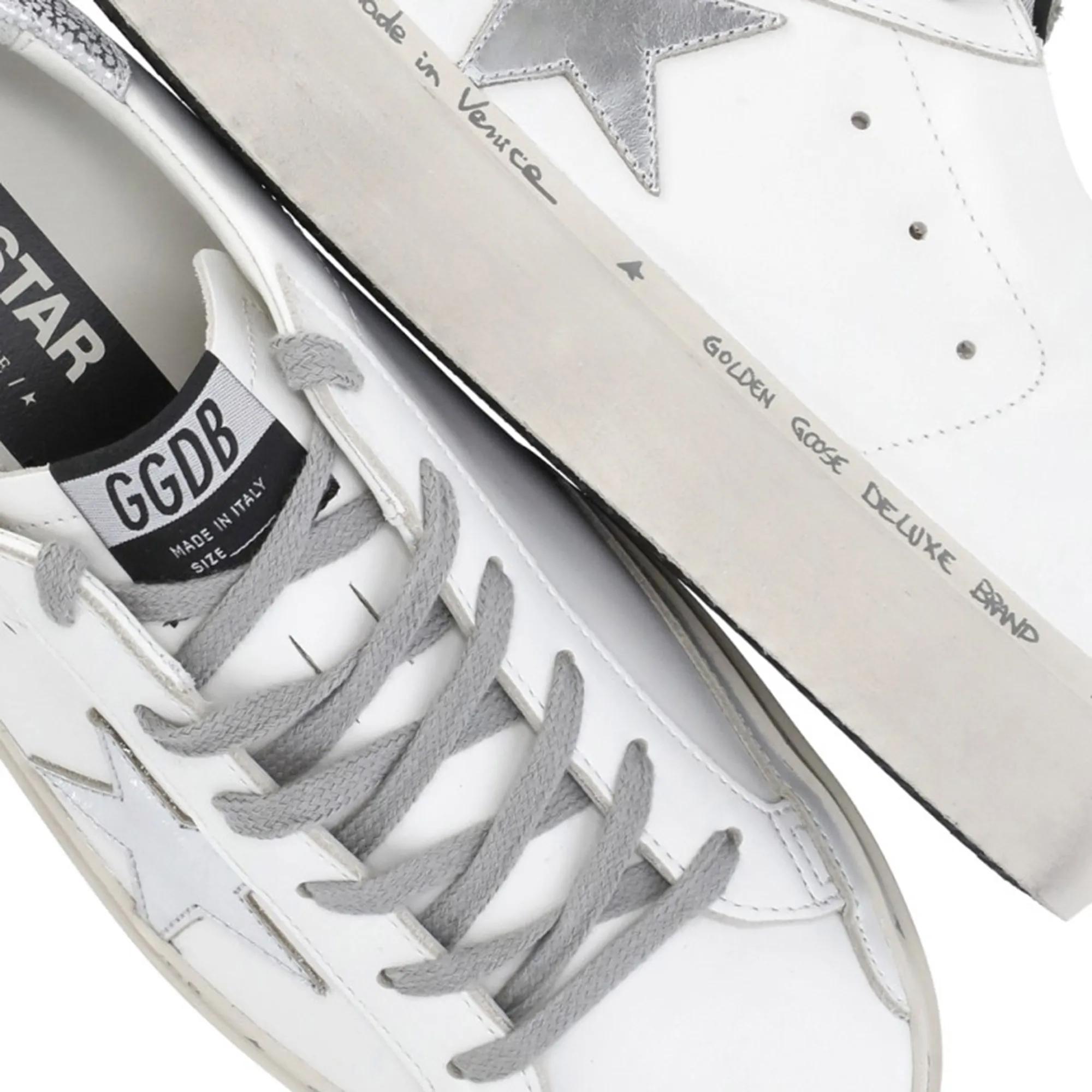 Golden Goose Low-Top Sneakers Hi Star Sneakers in wit