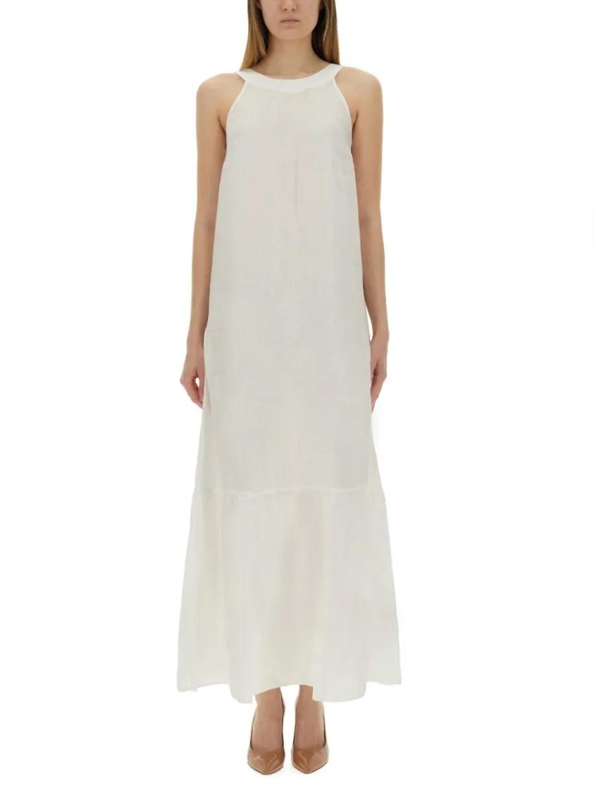 120% LINO - Woman - White - Dress main image 1