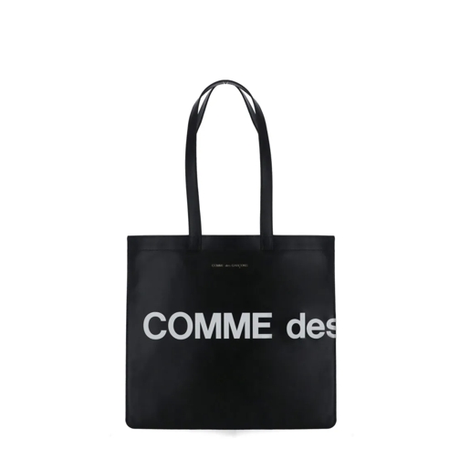 Comme des Garcons Tote Shoulder Bag With Logo Black