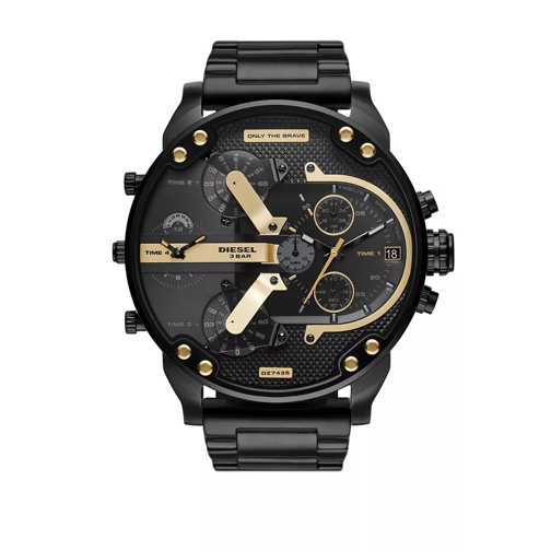 Diesel Mr. Daddy 2.0 Chronograph Stainless Steel Watch Black Chronograph