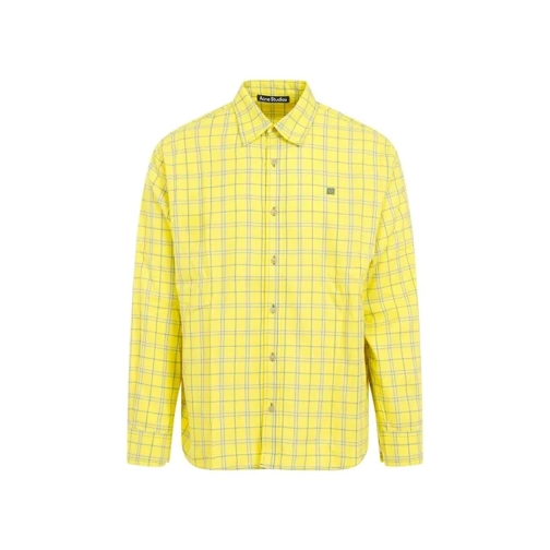 Acne Studios Cotton Shirt Yellow 