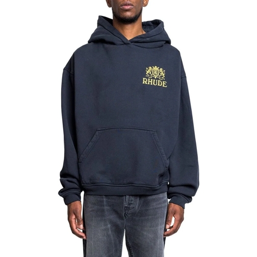 Rhude  RHUDE CRESTA HOODIE VTG BLACK schwarz