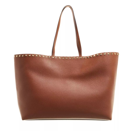 Valentino Garavani Rockstud Studded Shopping Bag Leather Selleria Shopper