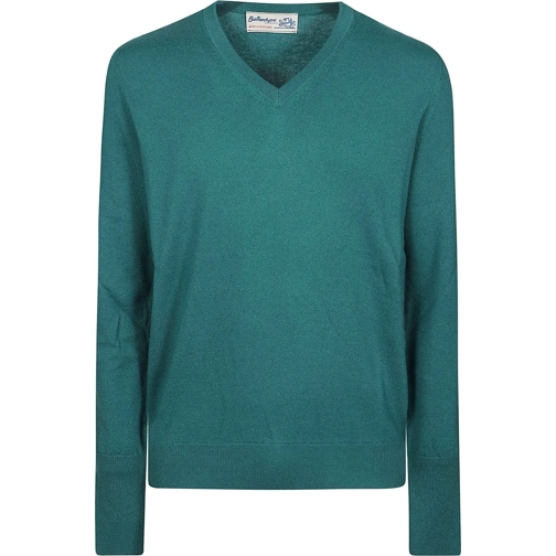 Ballantyne  Plain V-neck Sweater mehrfarbig