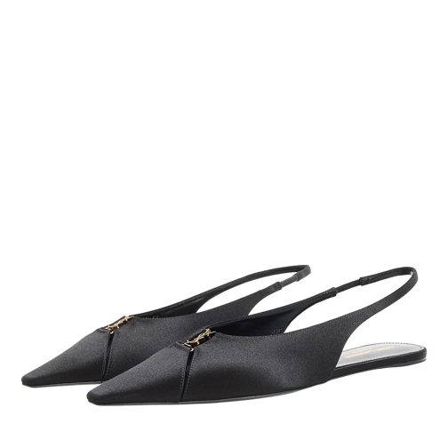 Saint Laurent Ballerina Slipper Sharon Ballet Flat Nero