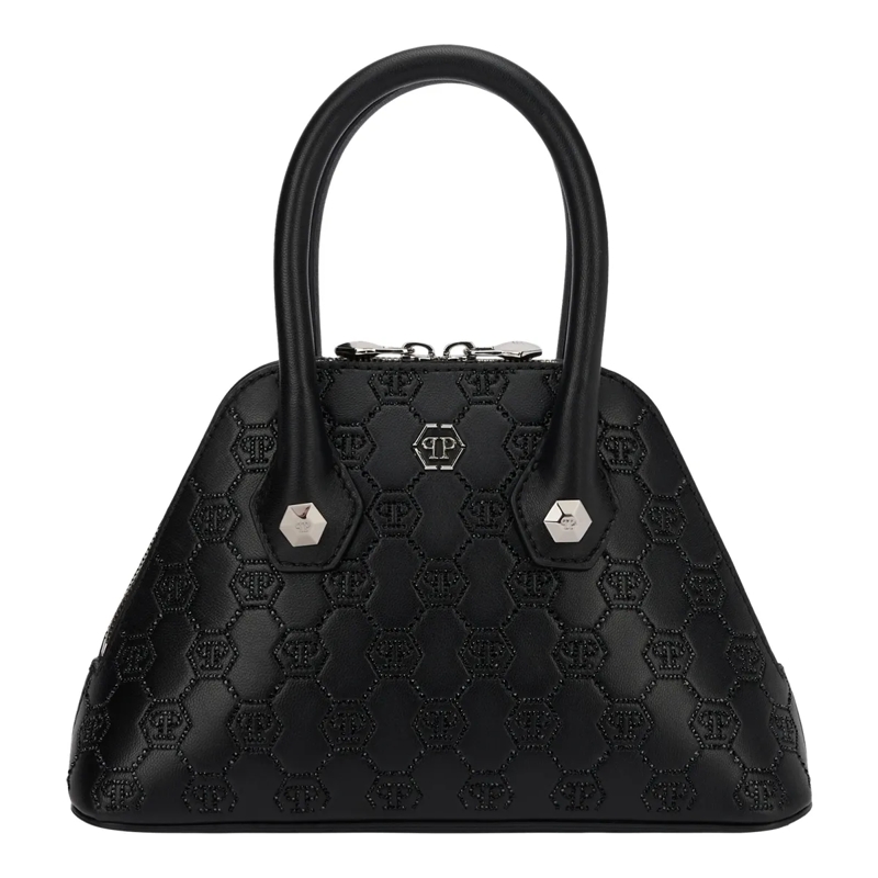 Philipp Plein Crossbody Bag Henkel Tasche Monogram schwarz