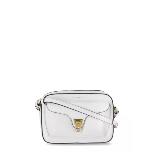 Coccinelle Beat Soft Small Shoulder Bag White Schultertasche