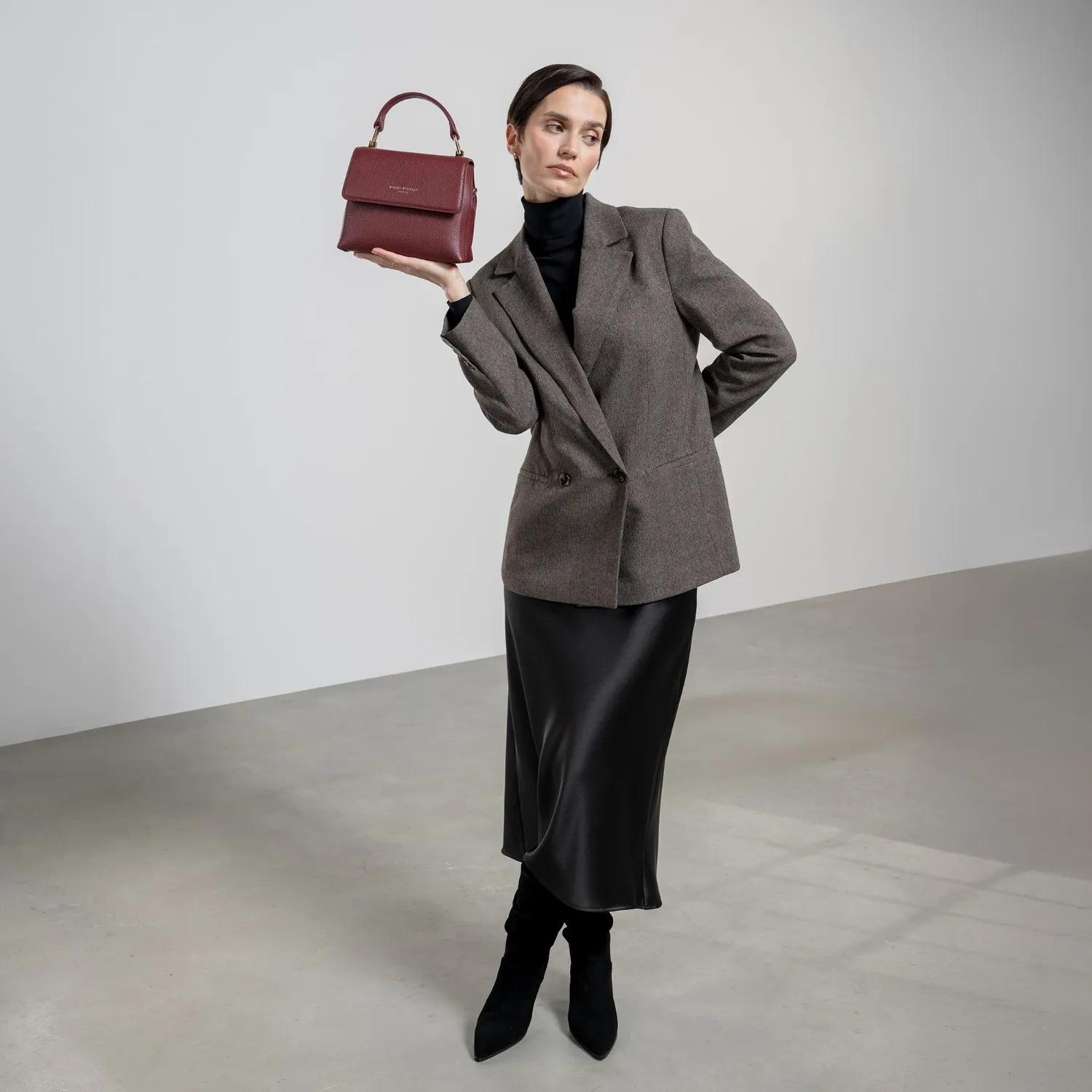 Isabel Bernard Crossbody bags Femme Forte Heline Handtasche in rood