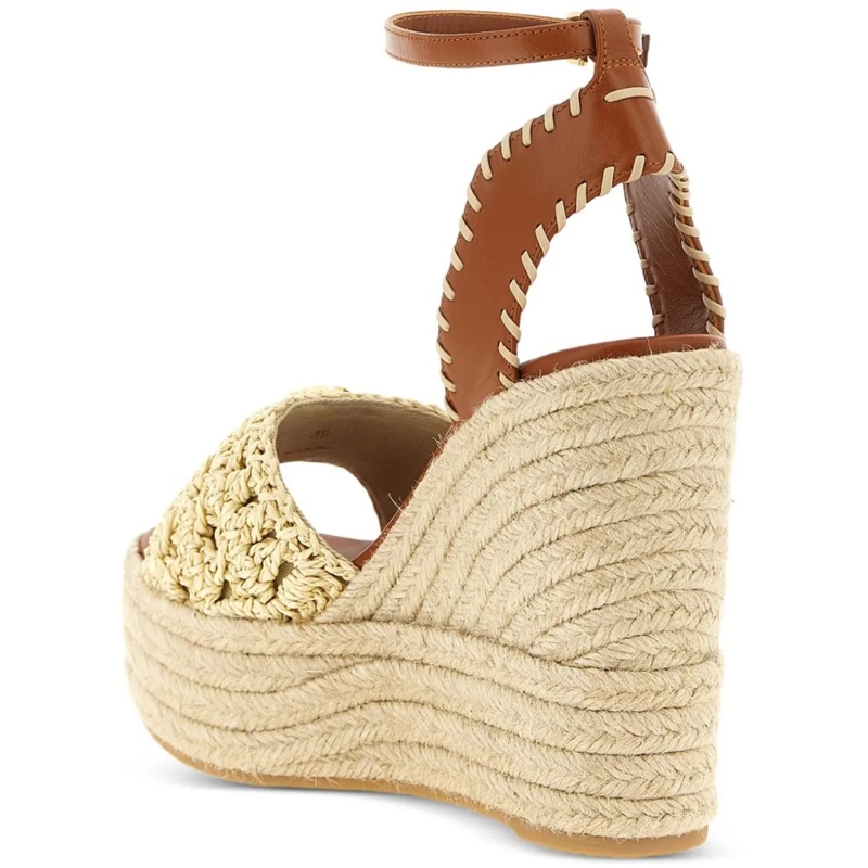 Versace Espadrilles Flat Shoes Beige beige(Image 4)