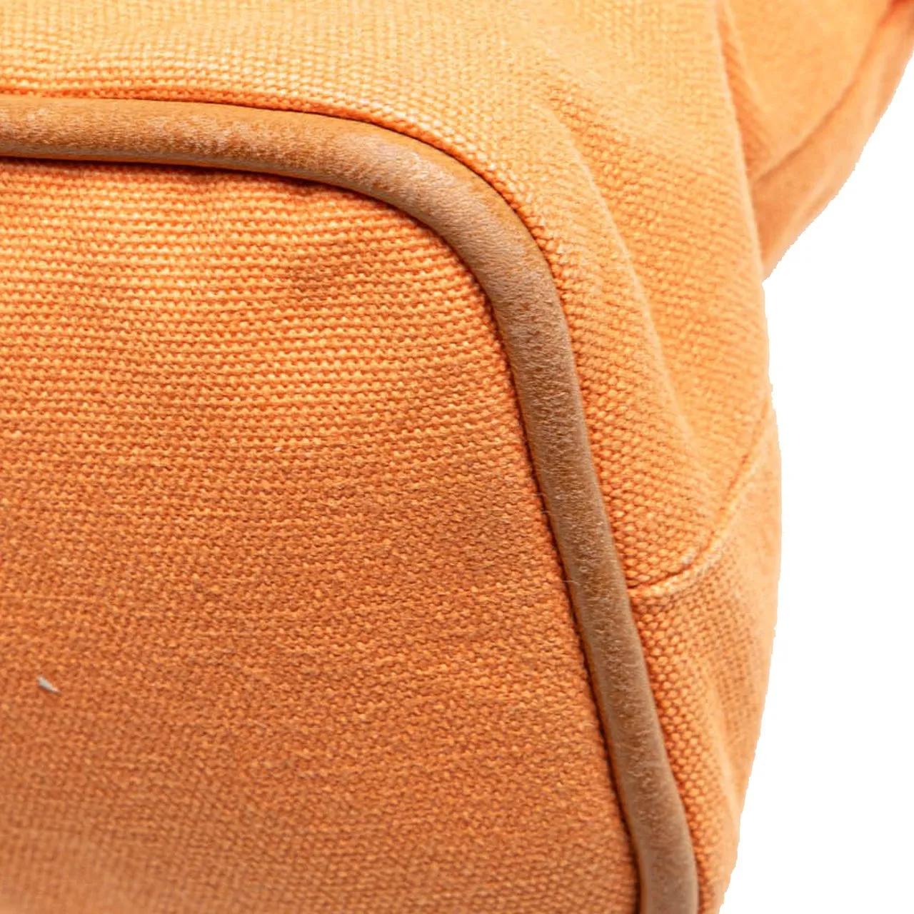 Thumbnail - Hermès Kosmetiktaschen - 20th Toile Bolide Trousse de Voyage PM - Gr. unisize - in Orange - für Damen