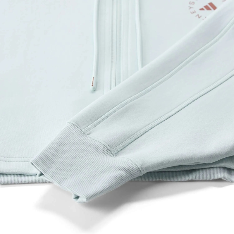 Adidas By Stella Mccartney Doudoune Cropped Sweatjacke blau(Image 5)