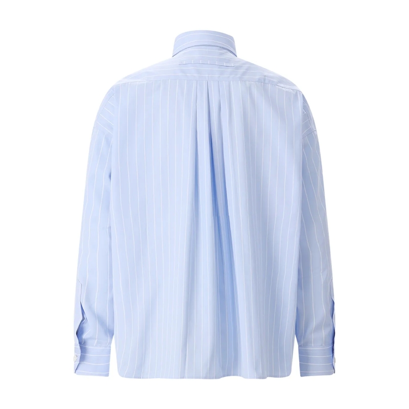 Blooming Bluse Gestreifte Hemdbluse Locri blau(Image 2)