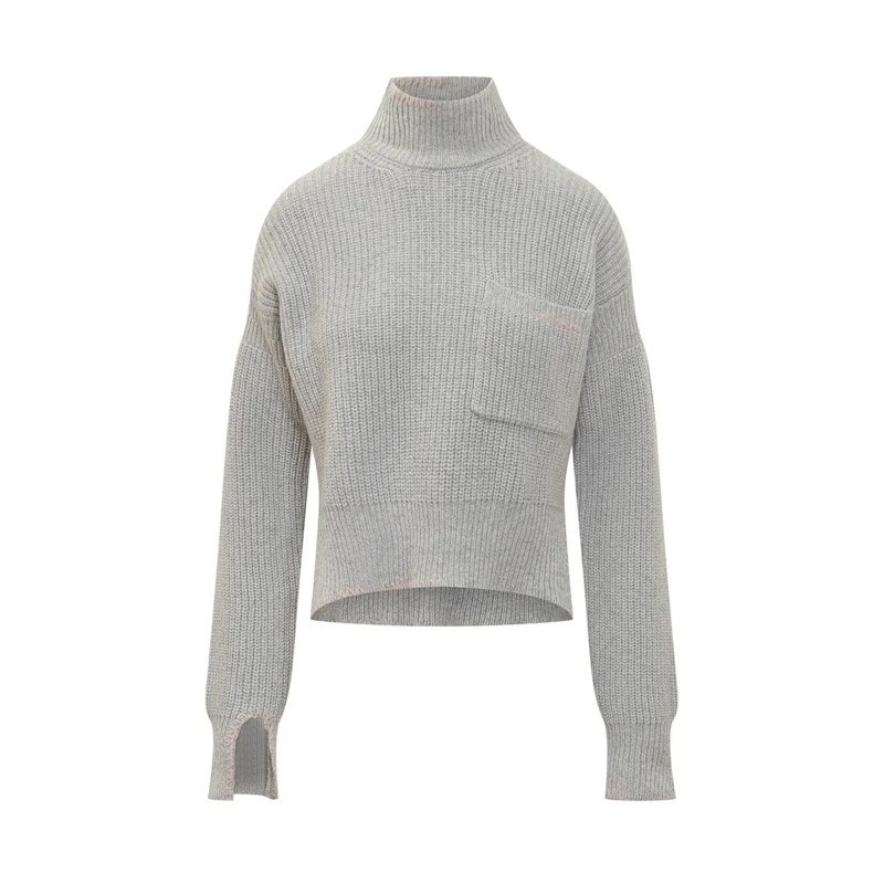 Marni  Maglia Marni con collo alto grau
