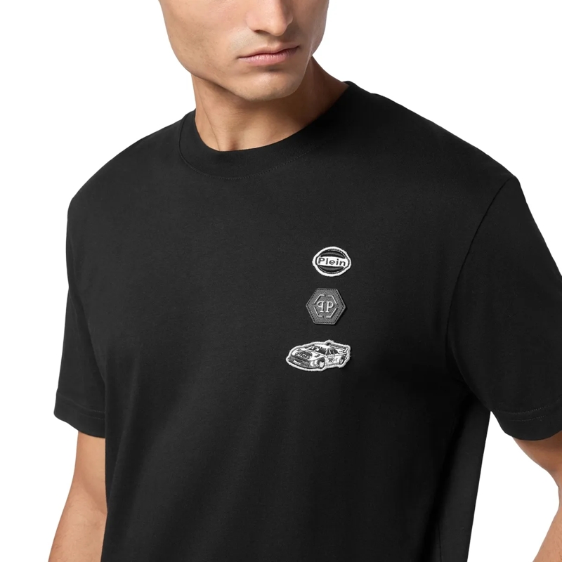 Philipp Plein T-Shirt T-Shirt Racing schwarz(Image 10)