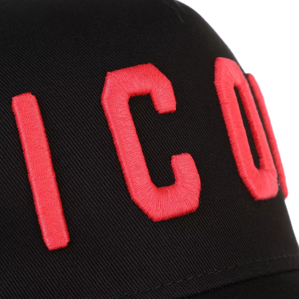 Dsquared hat icon sales black