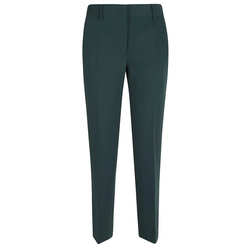 Ermanno Scervino  Straight Leg Trousers With Tailored Fit Green
