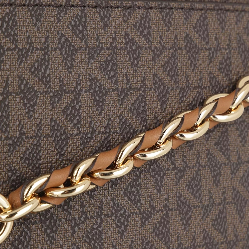 MICHAEL Michael Kors Crossbodytas Jet Set Charm Large Dome Crossbody Brown Acorn(Image 4)