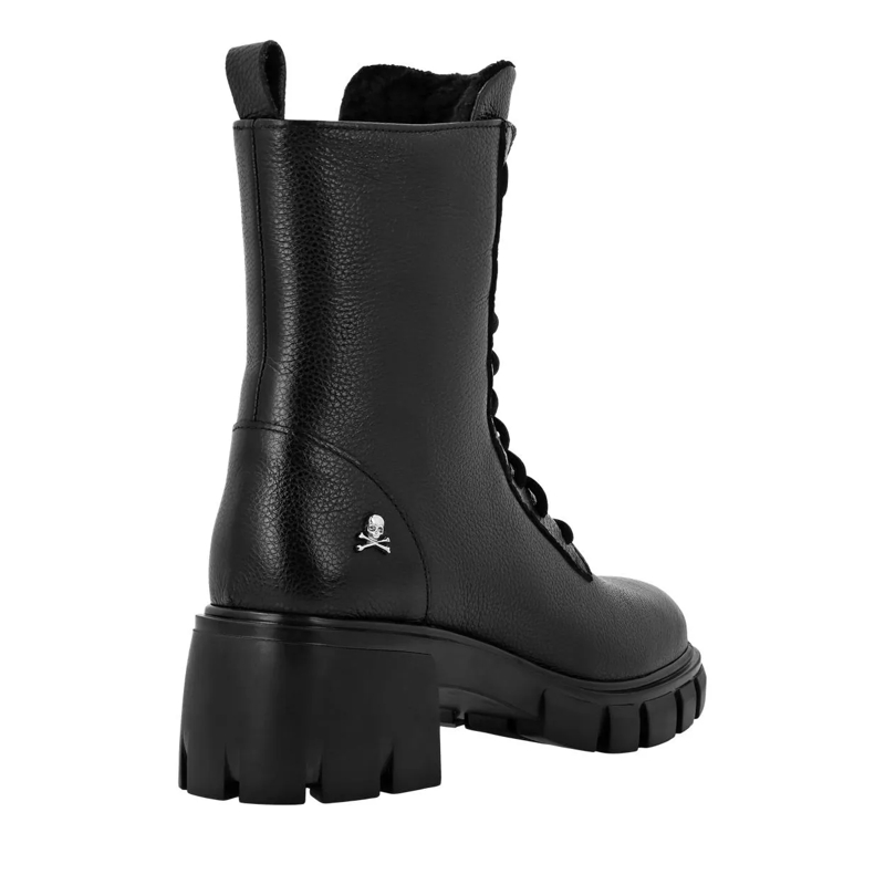 Philipp Plein Stiefeletten Stiefel Niedrig Flach schwarz(Image 4)
