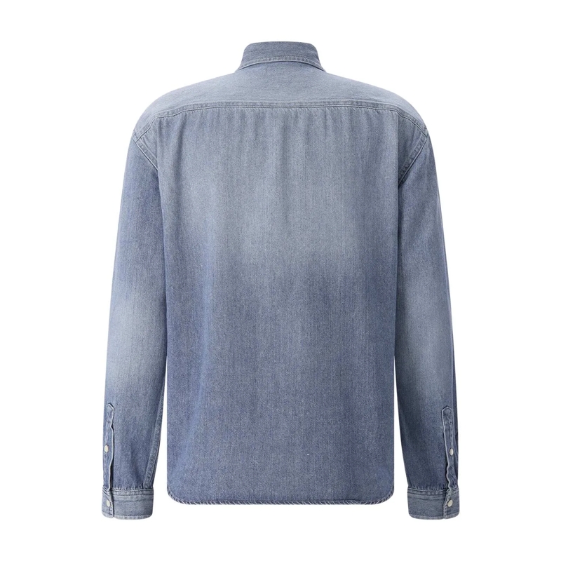 Saint Laurent Hemd Hemd aus Denim blau(Image 3)