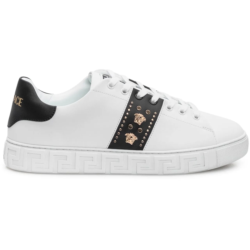 Versace Low-Top-Sneaker Sneakers Greca weiß