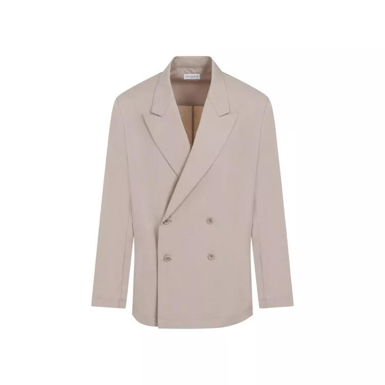 Dries Van Noten - Sand Cotton Jacket - Größe M -