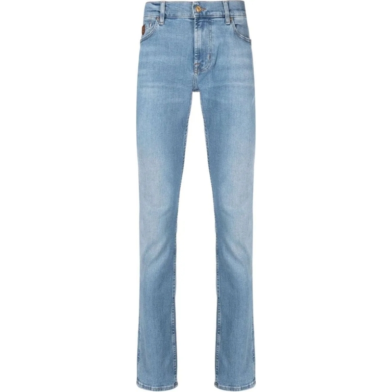 Seven for all Mankind Slim-Fit-Jeans Licht blauwe jeans blau
