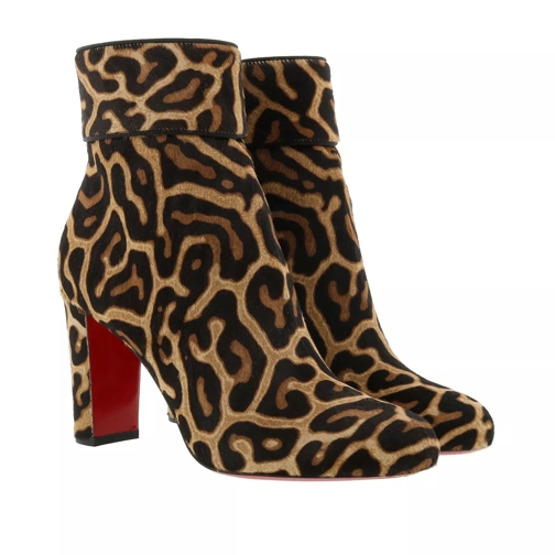 Christian Louboutin Moulamax 85 Ankle Boots Black/Brown Stiefelette