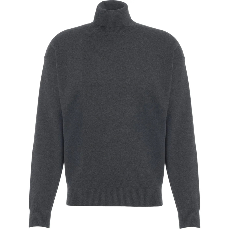 Kangra  Wool blend turtleneck sweater grau