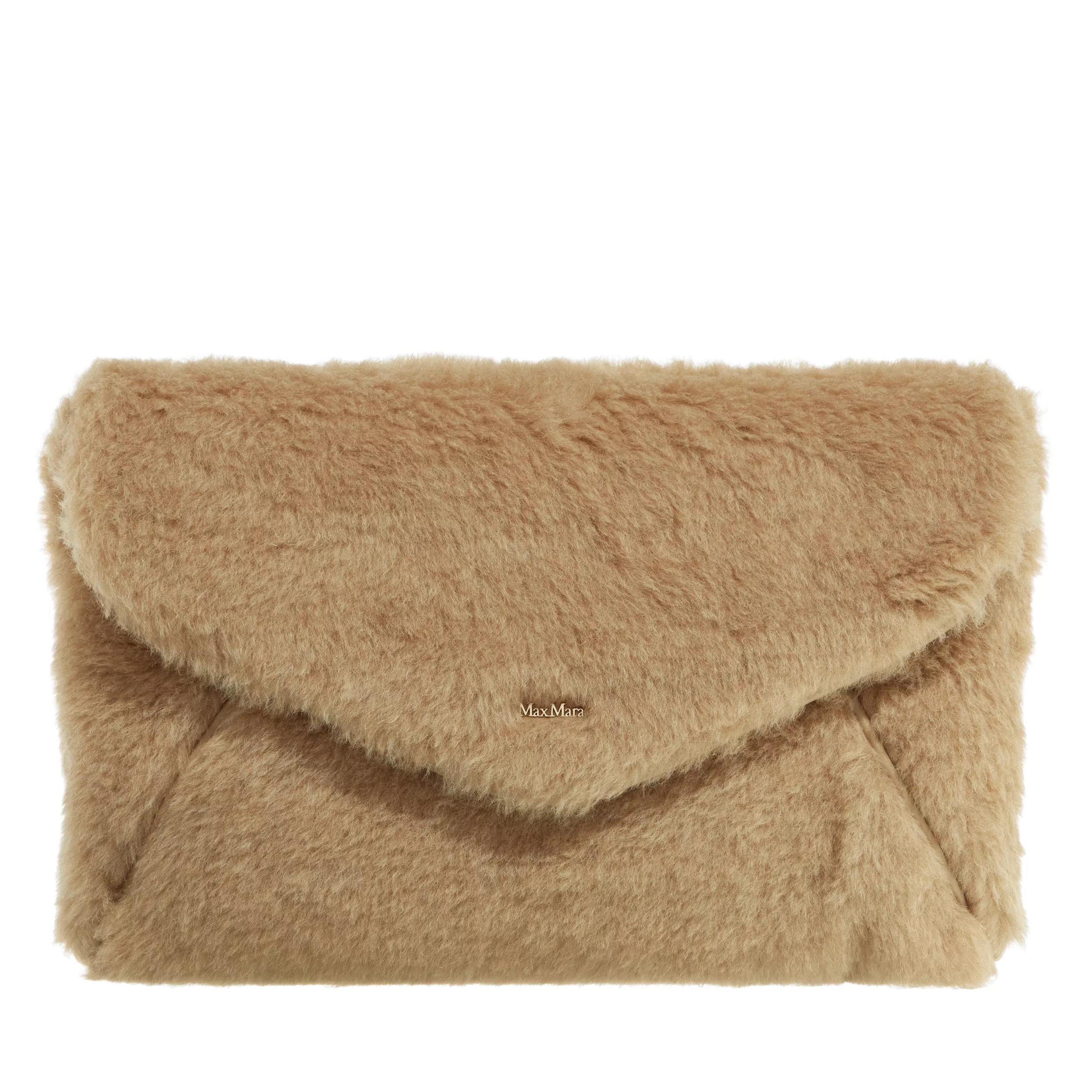 Max Mara Clutches - Teddyenvelope4 - Gr. unisize - in Braun - für Damen