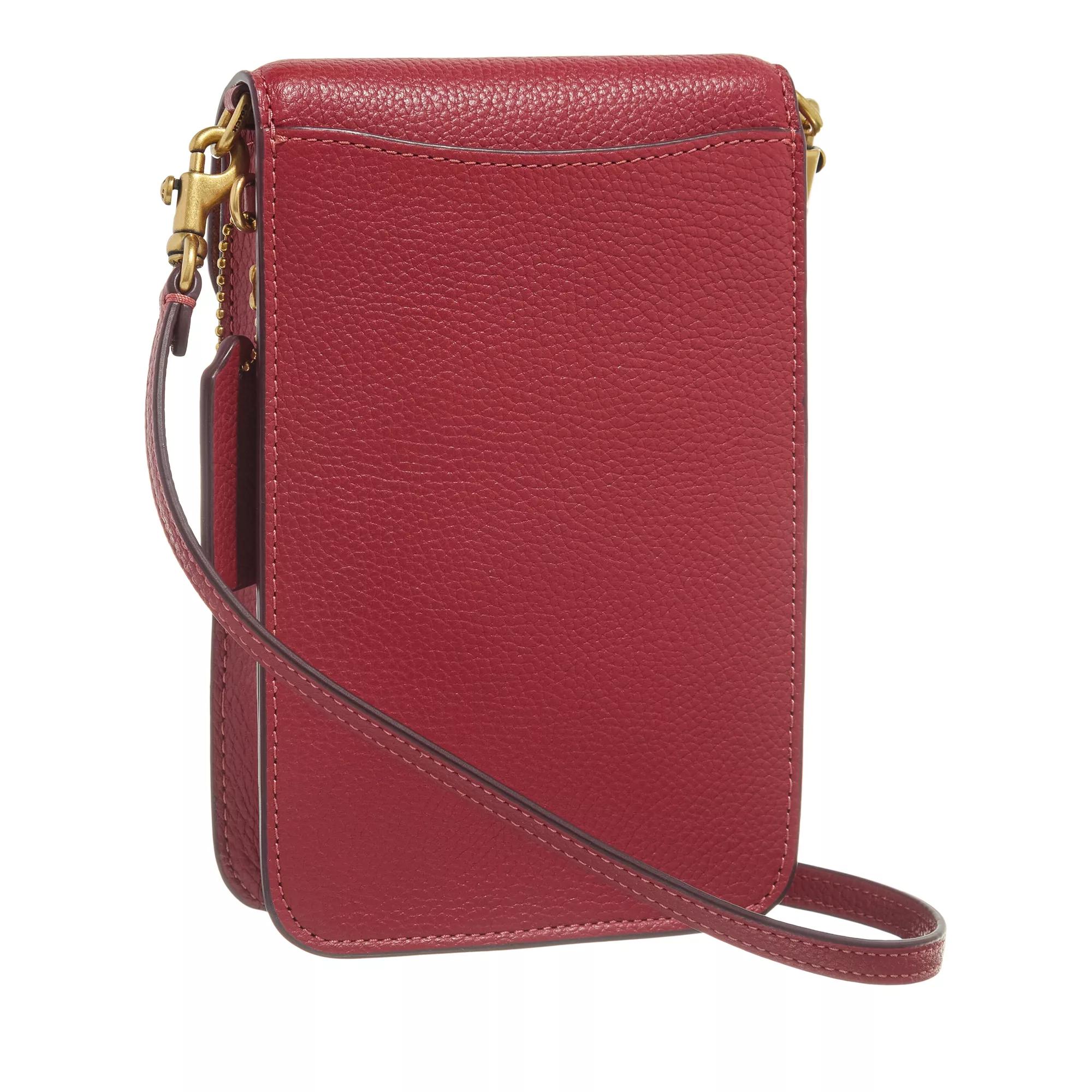 Coach red online crossbody