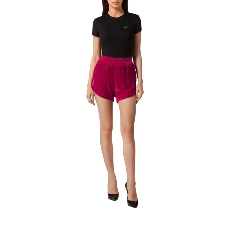 Philipp Plein Hose Shorts fuschsia(Image 2)