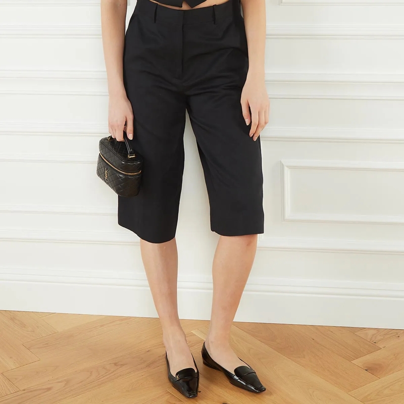 Saint Laurent Ballerinas Poppy Bal Shoes Black(Image 2)