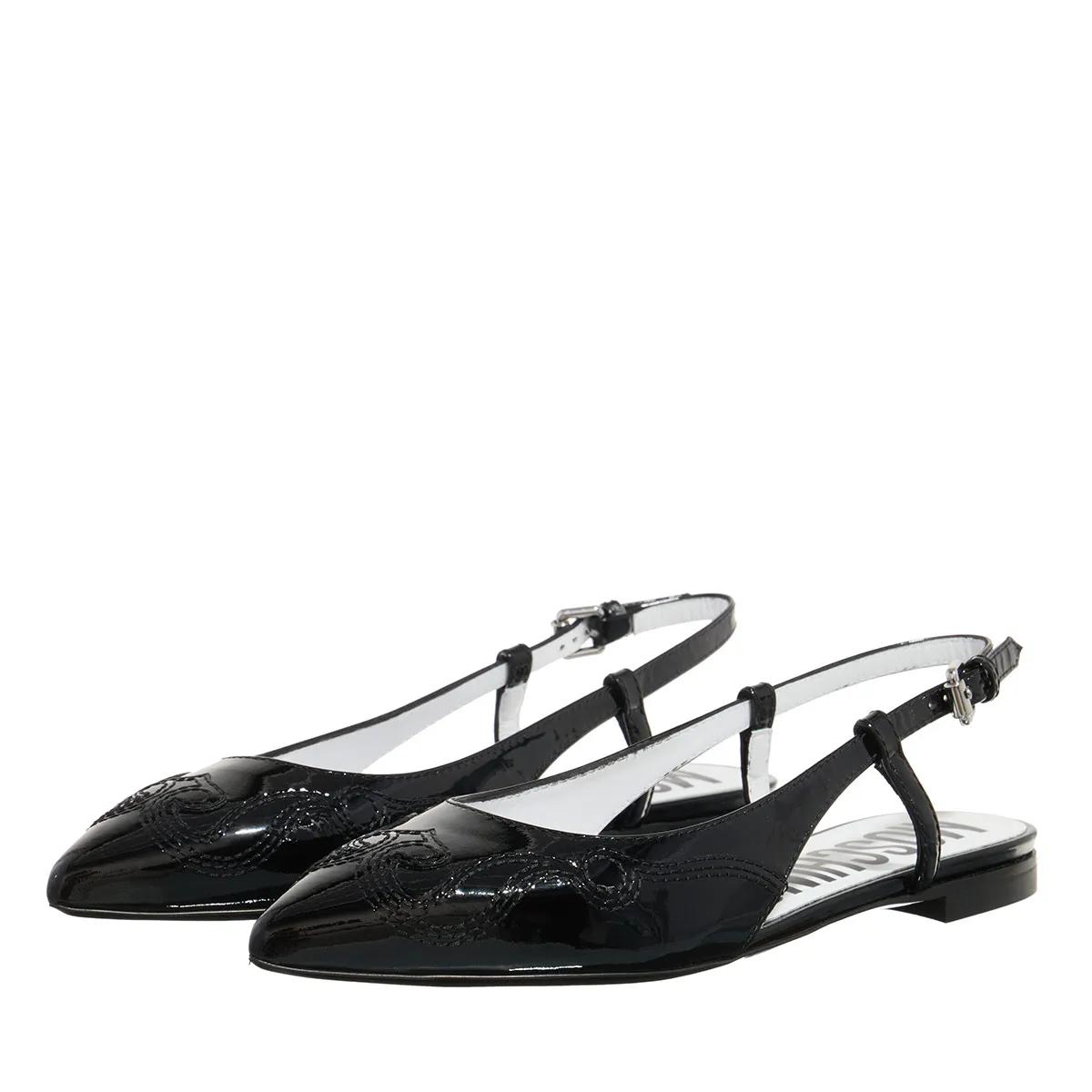 Moschino Espadrilles - Ballerina - Gr. 37 (EU) - in Schwarz - für Damen